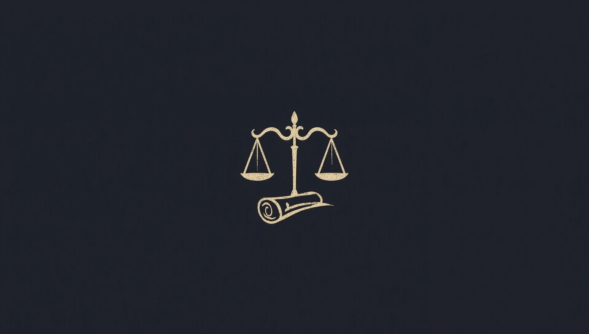 Icono de balanza de la justicia o documento legal